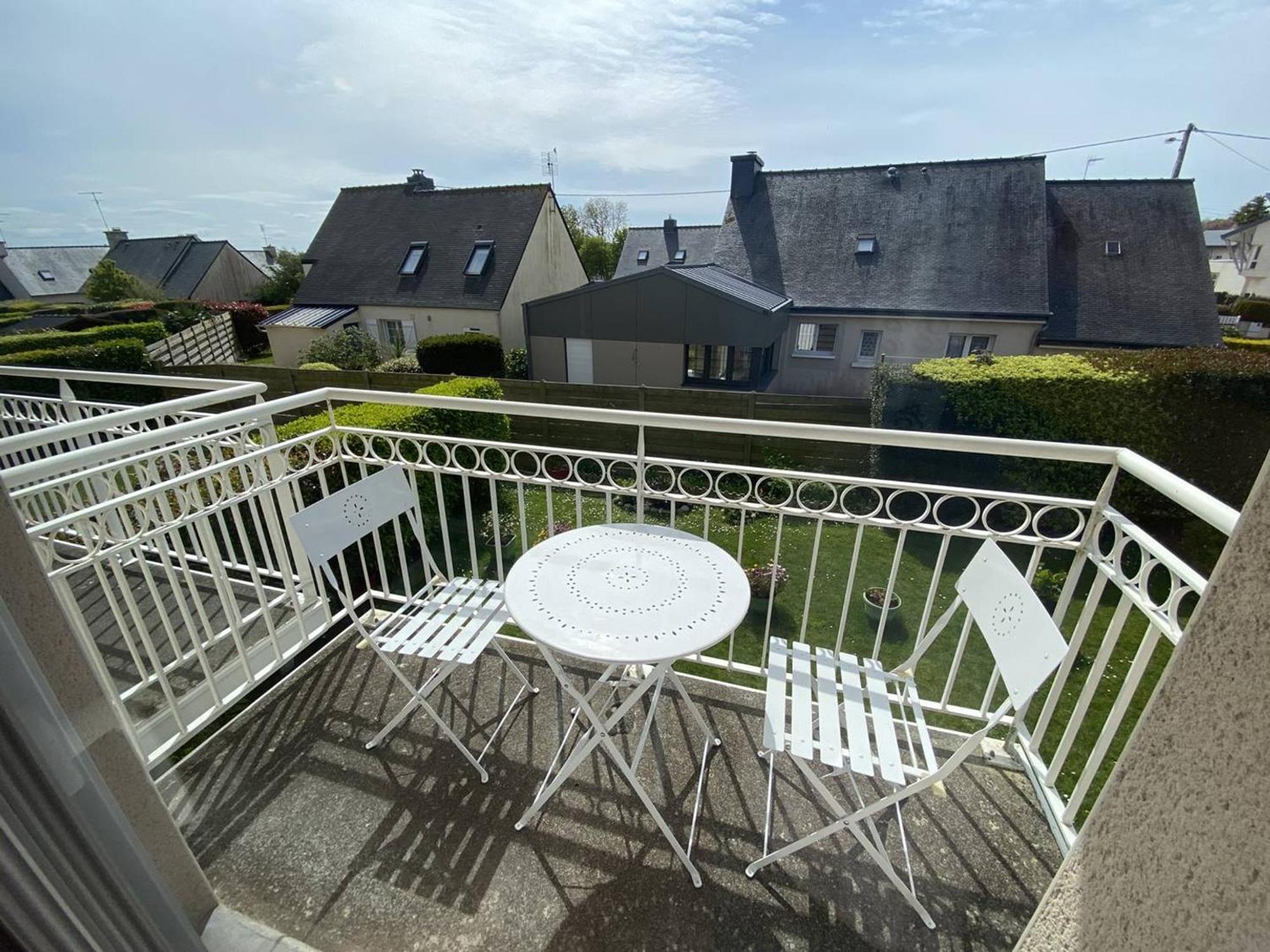 Appartement Au Calme Avec Wifi, Balcon, Parking Au Centre De Perros-guirec, A 500m Des Commerces - Fr-1-368-420 Perros-Guirec